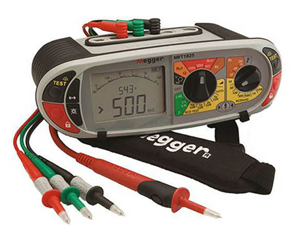 MFT1825AU Megger MFT1825 Multifunction Tester, 1000V , Earth Resistance Measurement With