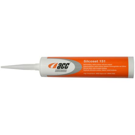 Acc Silicones White Sealant Liquid 310 ml Cartridge