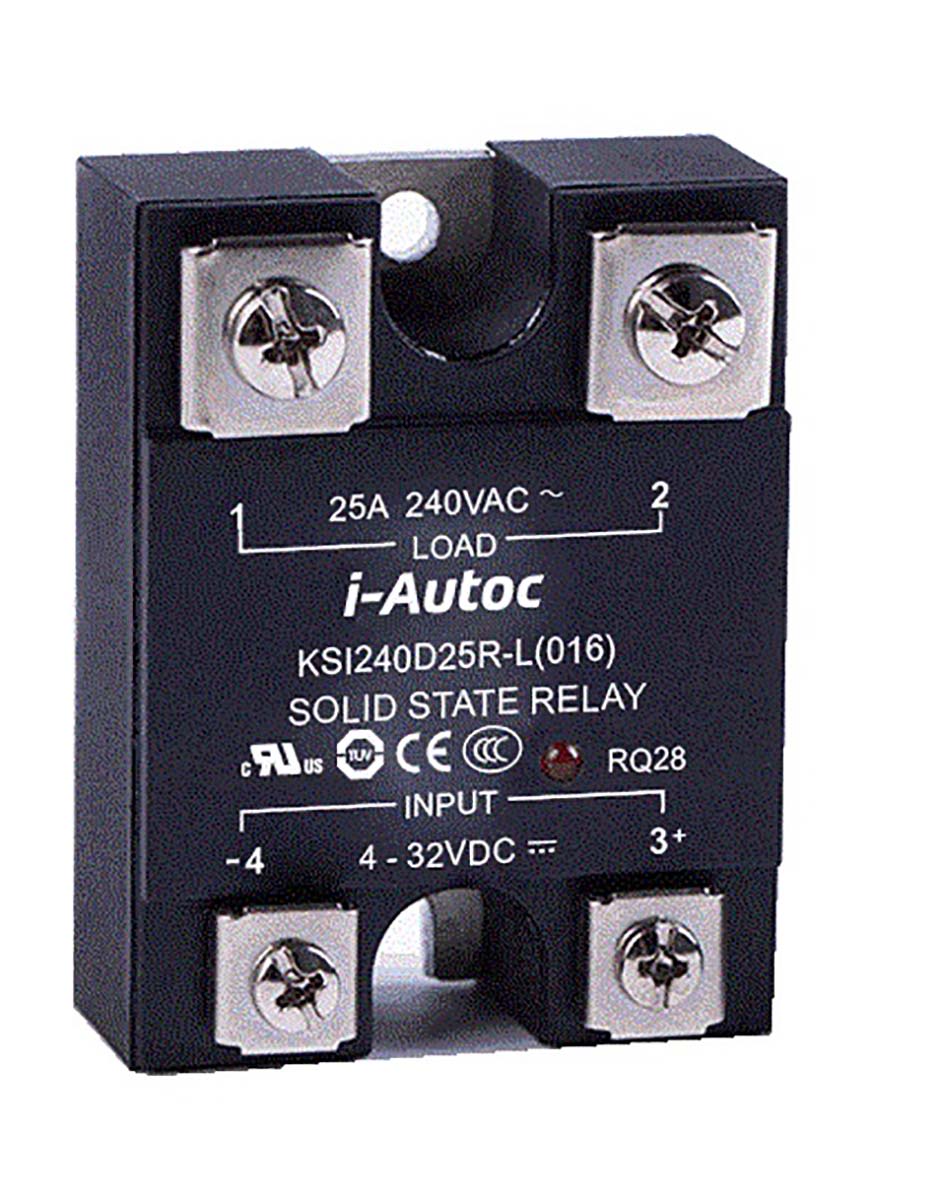KSI480D60L(068) iAutoc Panel Mount Solid State Relay, 60 A Max