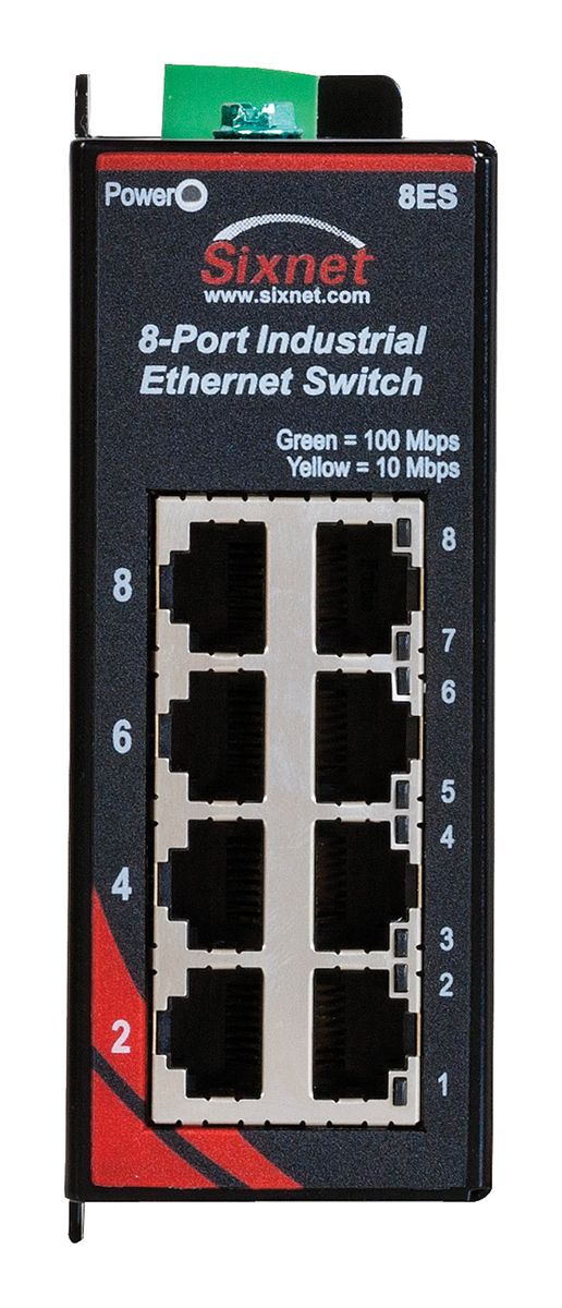 Switch Ethernet, Red Lion 8 (bidirectionnel), x