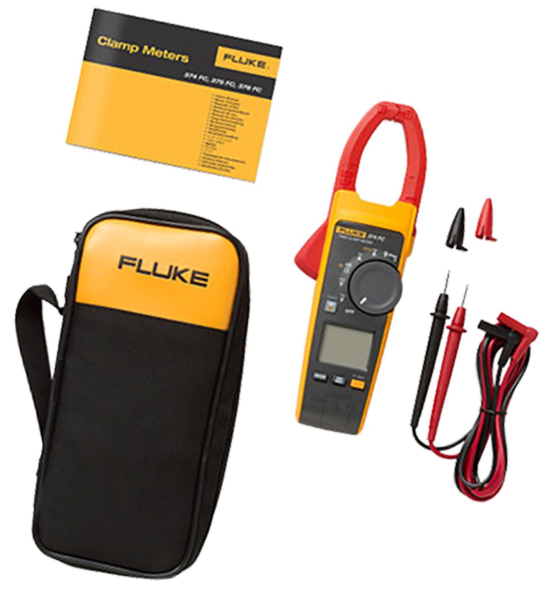 FLUKE-374 FC | Fluke 374 FC Bluetooth AC/DC Clamp Meter, 600A dc, Max ...