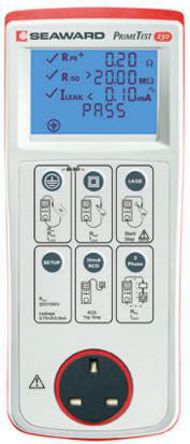 Testeur d'appareils portable Pass/Fail Seaward PrimeTest 250, Royaume-Uni, Etalonné RS