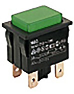 1660.0222 | Marquardt Illuminated Latching Push Button Switch, Panel ...