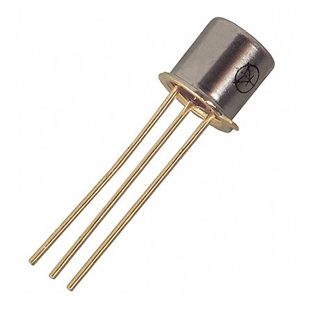 Optek OPV302 Laser Diode 860nm 1.5mW, 3-Pin TO-46 package