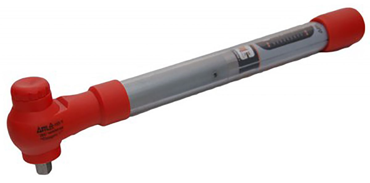 ITL Insulated Tools Ltd 3/8 in Square Drive Insulated Torque Wrench Mild Steel, 12 → 60Nm