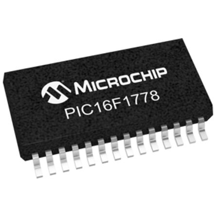 Microchip Mikrocontroller PIC16 PIC 8bit SMD 28 kB SSOP 28-Pin 32MHz 2 KB RAM