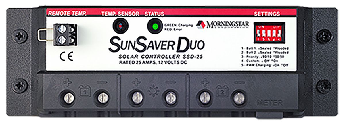 Morningstar SSD-25 solar charge controller