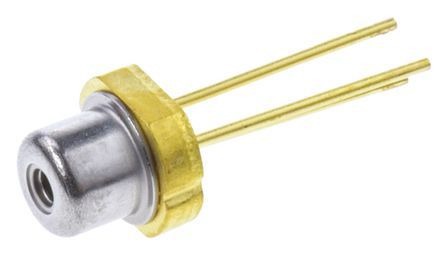 ams OSRAM PL 450B Blue Laser Diode 450nm 80mW, 3-Pin TO-38 package