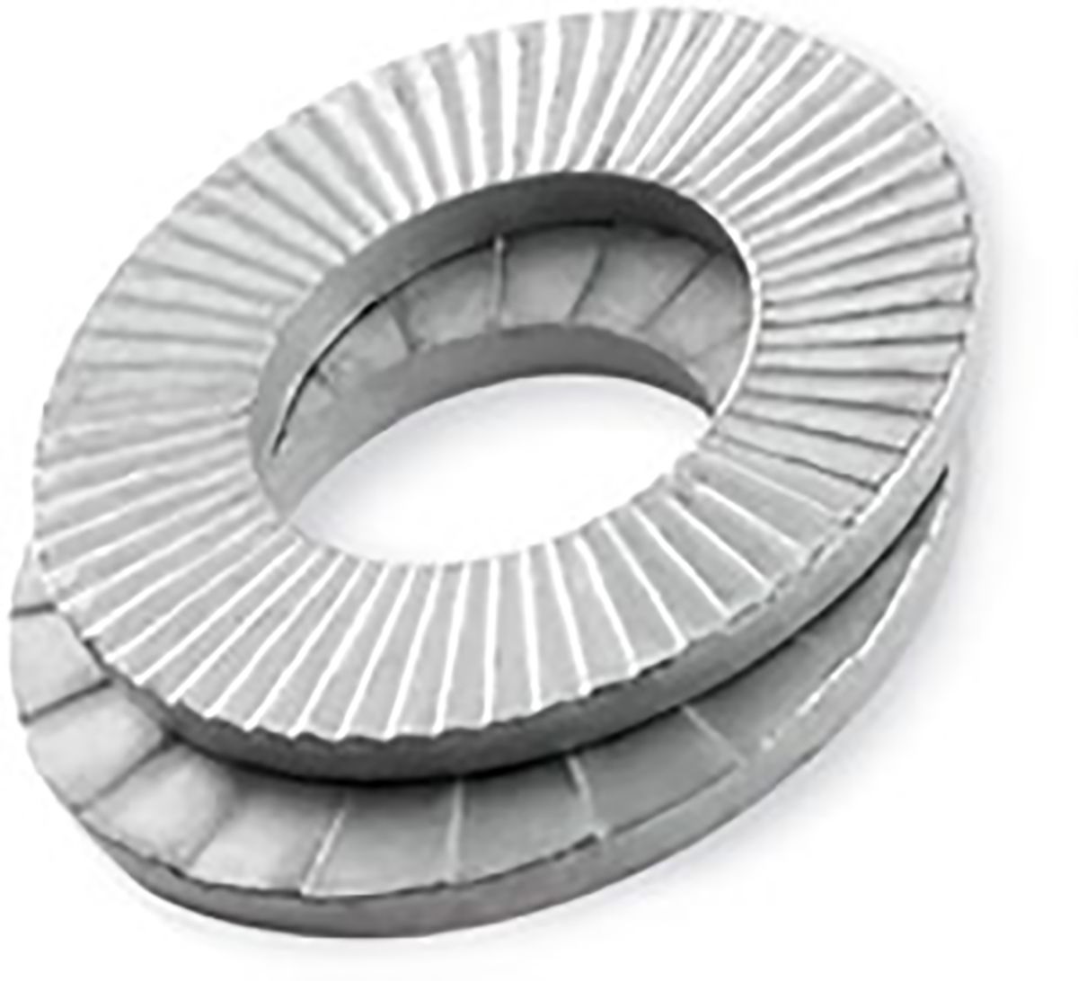 Zinc Carbon Steel Wedge Lock Locking & Anti-Vibration Washer, M16