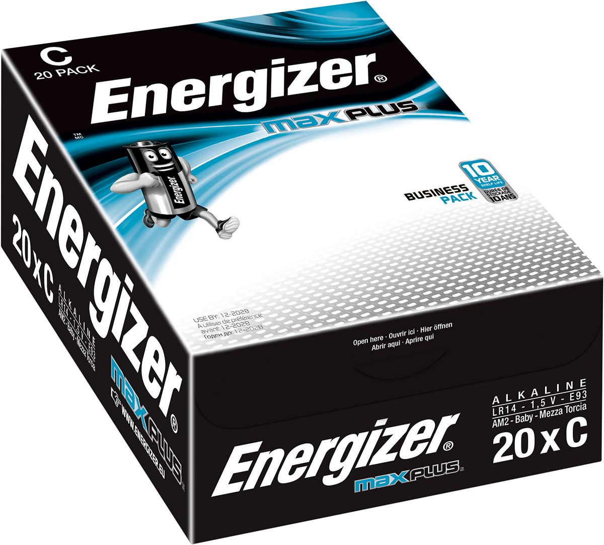 Energizer MAX Energizer 1.5V Alkaline C Batteries With Standard Terminal Type