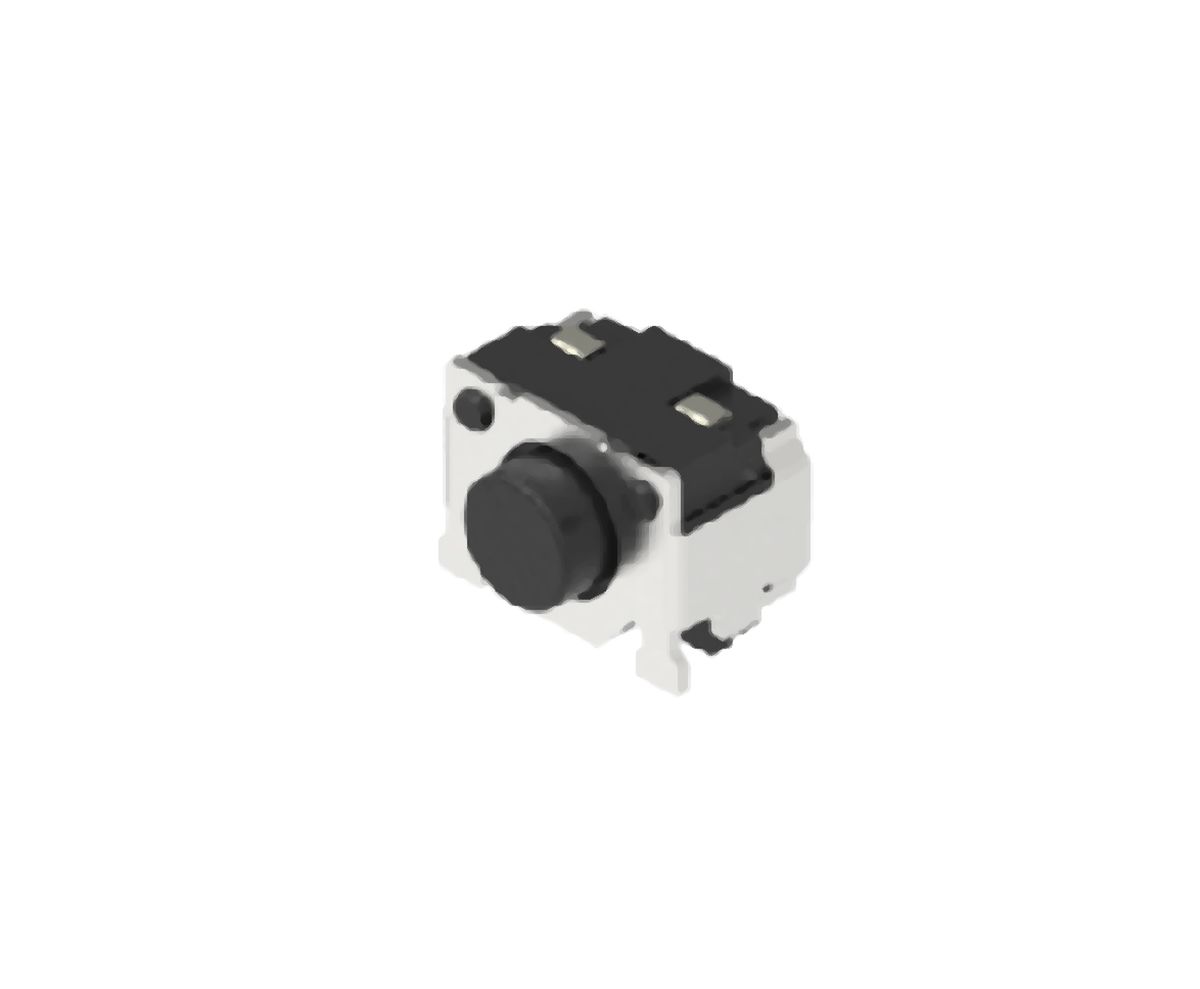 Interruptor táctil tipo Botón, Blanco, contactos Monopolar de una vía (SPST) 3.4mm, Montaje superficial