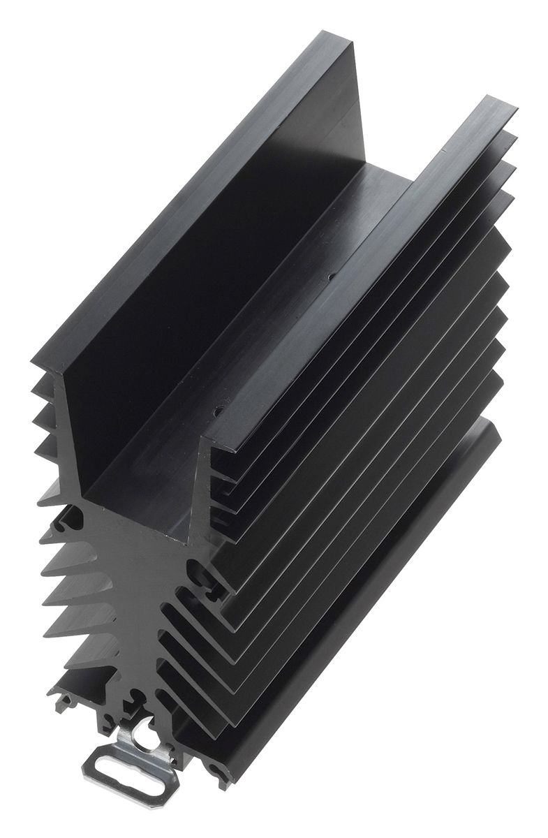 DIN Rail Relay Heatsink for use with 22.5 mm SA and SU Solid State Relay