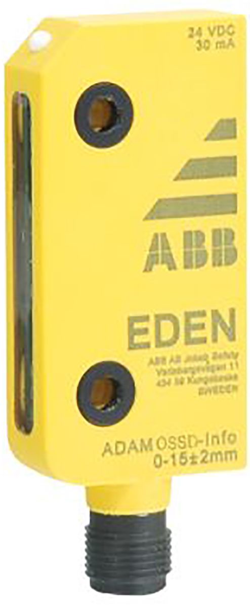 Interruptor sin contacto Codificado ABB Eden OSSD, 24V dc, 30mA, IP67, IP69K