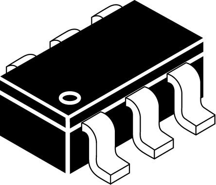 IC Controlador de LED Infineon, IN: 40 V dc, OUT máx.: 38V / 200mA / 500mW, SC74 de 6 pines