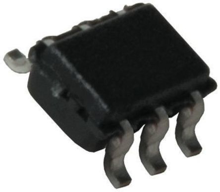 Analog Devices 6チャンネル LEDドライバ IC, 3.3 mA, 2.7 V → 16 V 表面実装, 6-Pin TSOT-23