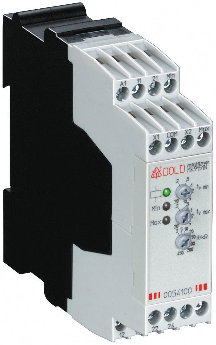 Dold 1 Input DIN Rail Mount 10V ac Level Controller, 24 V dc, 90 x 22.5 x 98mm