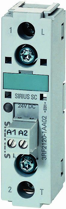 Siemens Panel Mount Solid State Relay, 50 A Max. Load, 600 V Max. Load, 24 V dc Max. Control