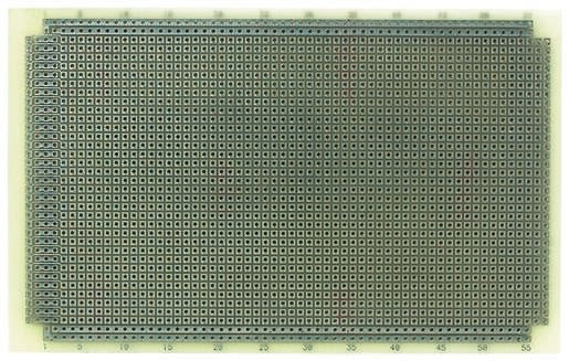 Carte matrice, Double face CIF au pas de 2.54mm, 160 x 100 x 1.6mm, DIN 41612, FR4