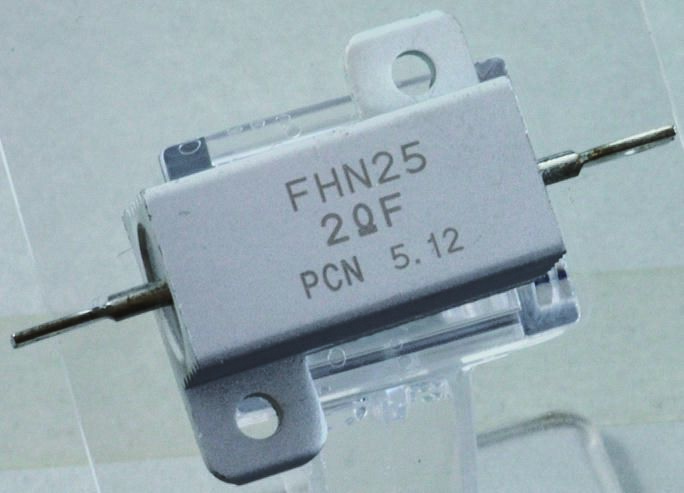 PCN, 47Ω 20W Wire Wound Chassis Mount Resistor FHN25 47OHMF ±1%