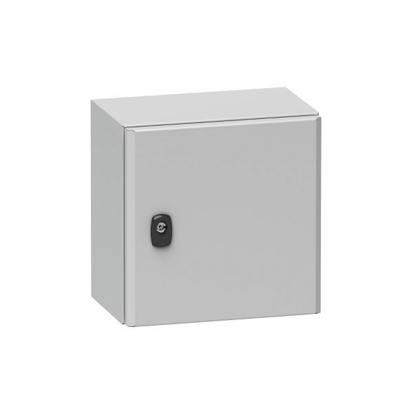 Schneider Electric Spacial S3D Series Steel Wall Box, IK10, IP66, 300 mm x 300 mm x 200mm