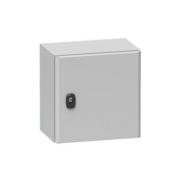Schneider Electric Spacial S3D Series Steel Wall Box, IK10, IP66, 300 mm x 400 mm x 150mm