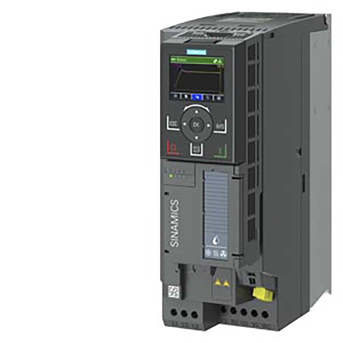 Siemens インバータ SINAMICS G120X, 380 → 、 480 V ac 5.5 kW 6SL3220-2YE22