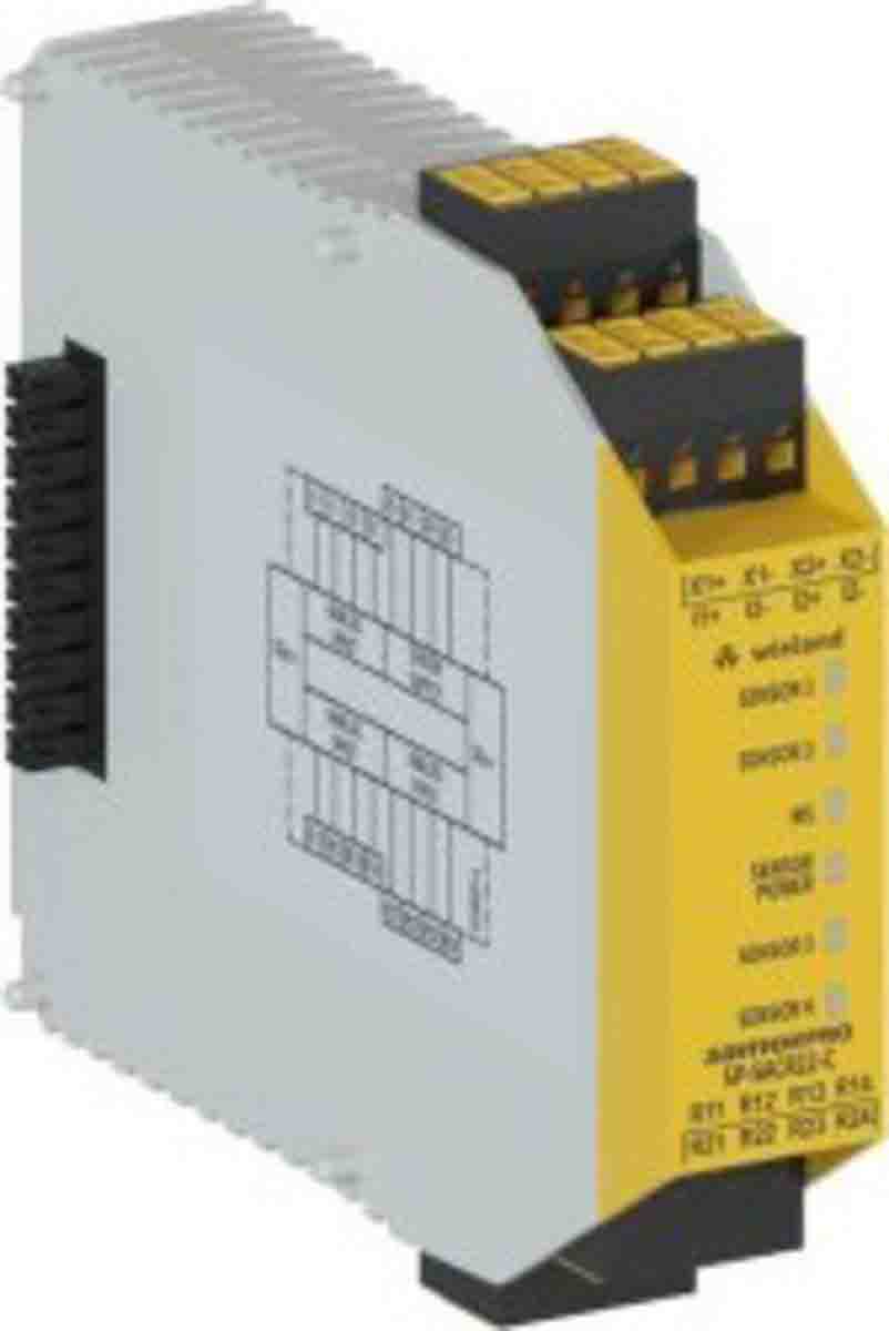 Wieland SPS-analóg bemeneti modul SP-SACR22 bemeneti modul, 4 bemenet, , 0 kimenet, 16.8–30 V dc