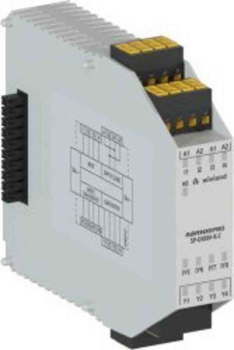 Wieland PLC digitális i/O-modul SP-DIO84-K bemeneti/kimeneti modul, 8 bemenet, 4 kimenet, 24 V DC