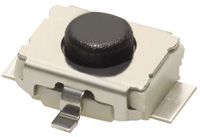 Omron Taster 1-poliger Schließer, SMD 50 mA @ 12 V ac 0.4mm Knopf, 3 x 2.5 x 1.6mm B. 2.5mm L. 3mm