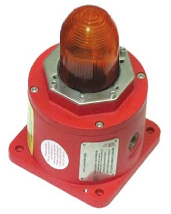 Indicador luminoso Moflash serie BC150, efecto Múltiples efectos de iluminación, LED, Ámbar, alim. 12 → 48 V cc