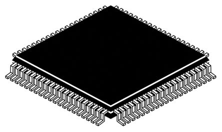 Mikrokontrolér 16bit 25MHz 128 kB Flash 8 + 2 kB RAM USB USB, počet kolíků: 80, LQFP