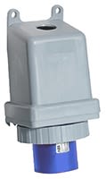 ABB, Tough & Safe IP67 Blue Panel Mount 2P+E Industrial Power Plug, Rated At 64A, 230 V