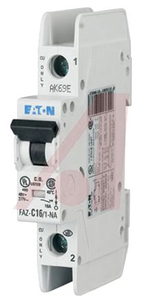 167166 FAZ-C1,5/1-NA-SP | Eaton XEffect FAZ MCB, 1P Poles, 1.5A Curve C ...