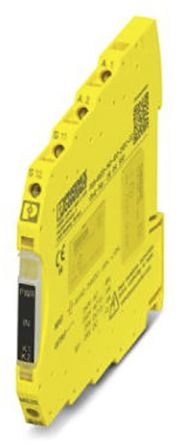 Phoenix Contact PSR-MS50-1NO-1DO-24DC-SC Series Dual-Channel Emergency Stop, Safety Switch/Interlock Safety Relay, 24V