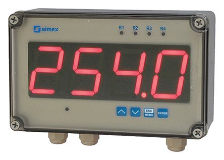 Simex SRP-457-1811-1-4-091 , LED Digital Panel Multi-Function Meter for Voltage