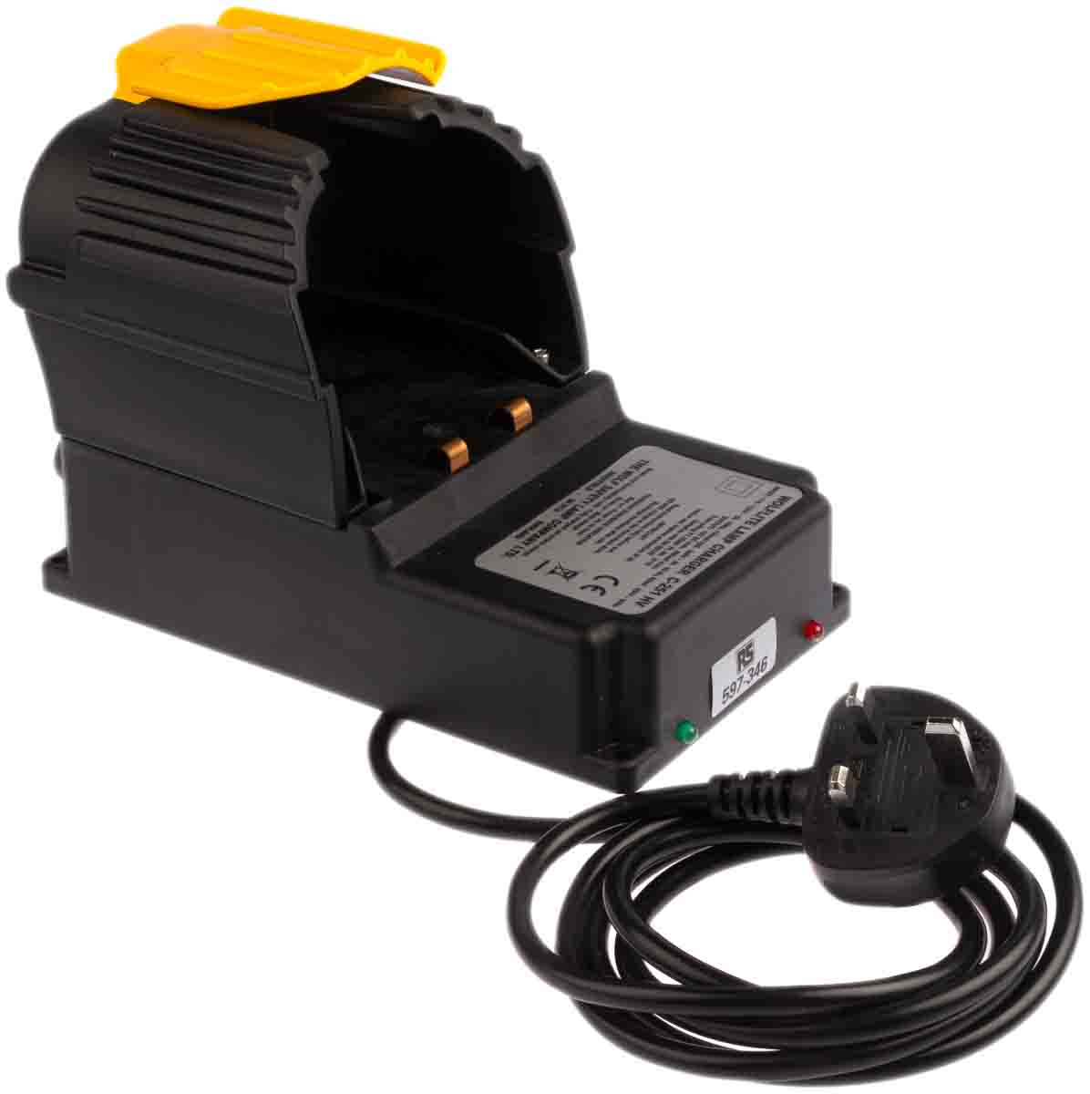 120/230 V Torch Charger for use with Wolflite Rechargeable Handlamp, 110 x 190 x 125 mm, Wall Mounted