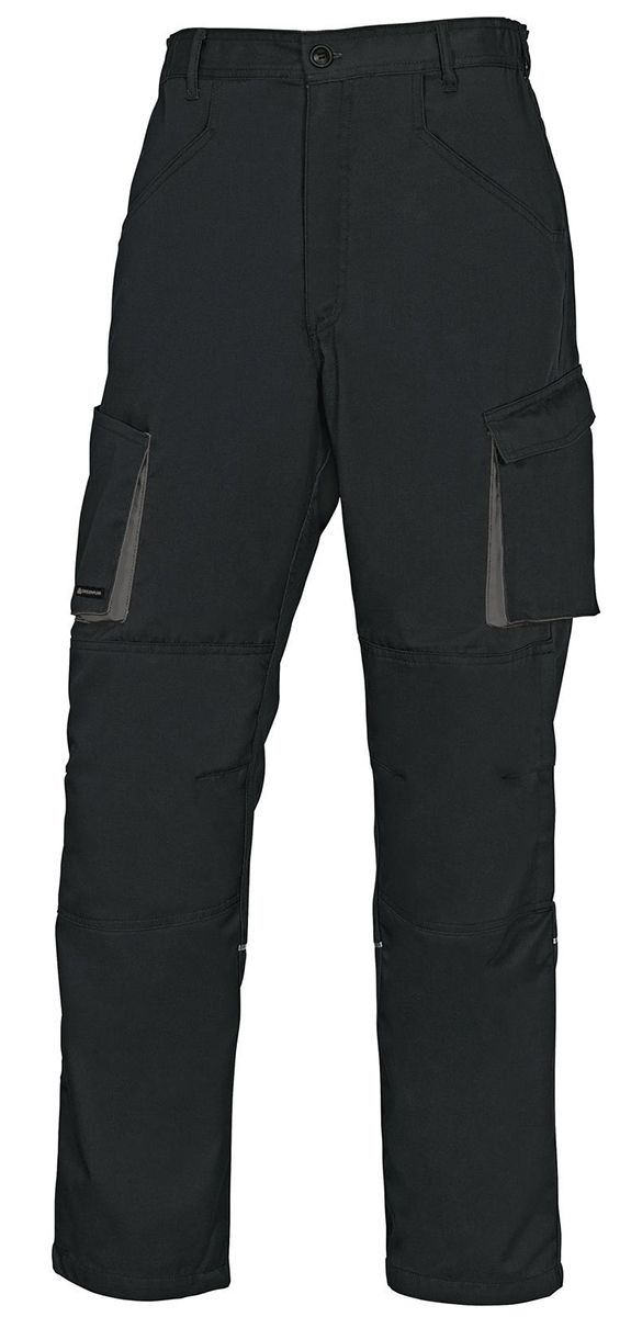 Delta Plus MACH 2 Black/Grey Unisex's Trousers 40 ￫ 41in, XL Waist