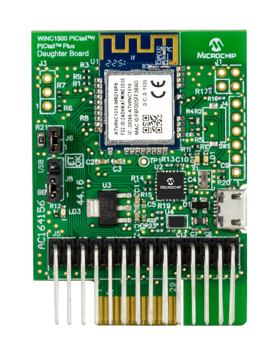 Microchip PICtail Plus WINC1500 WiFi Daughter Board For WINC1510 ...