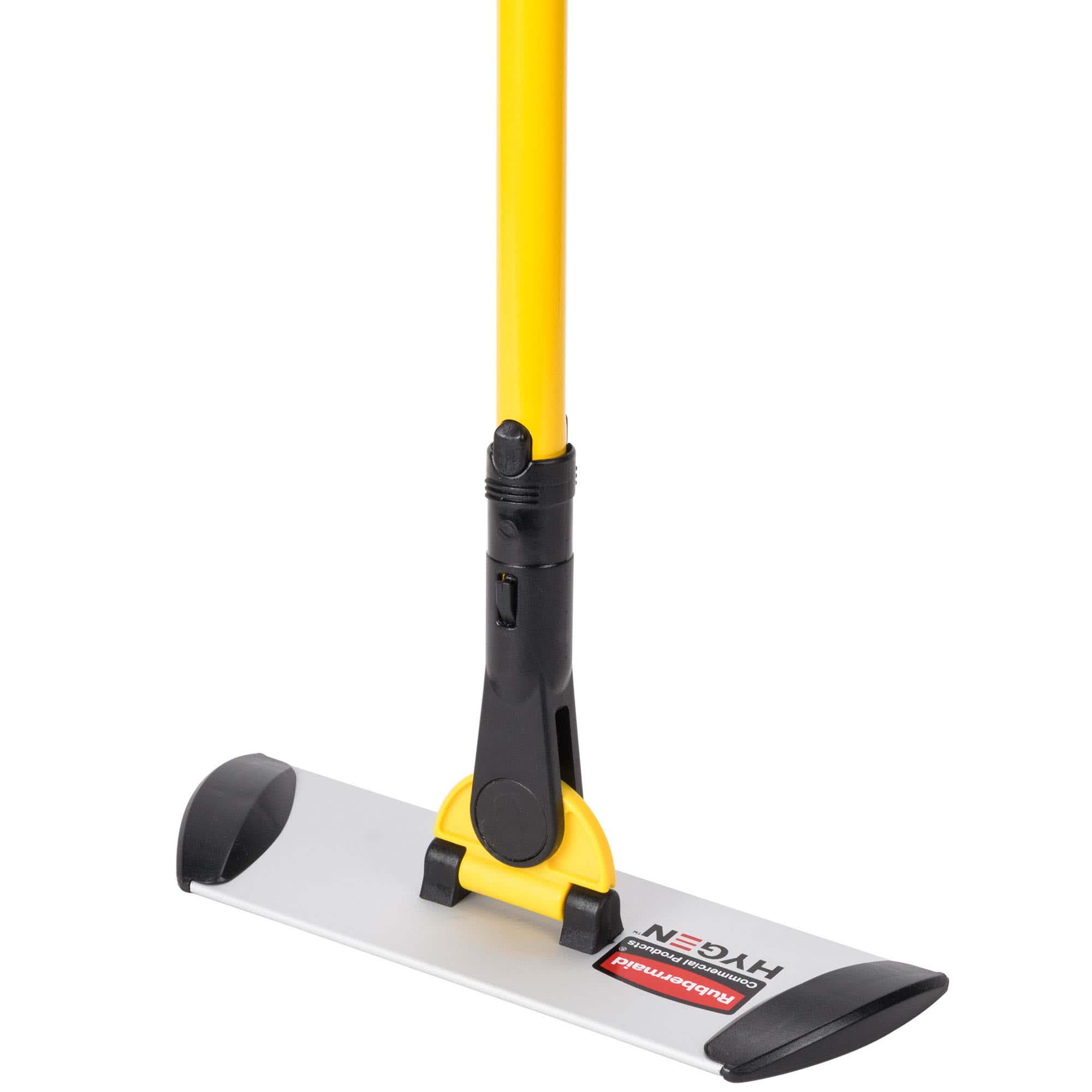 Rubbermaid Commercial Products Yellow Aluminium Mop Handle, 1.83m, for use with Rubbermaid HYGEN