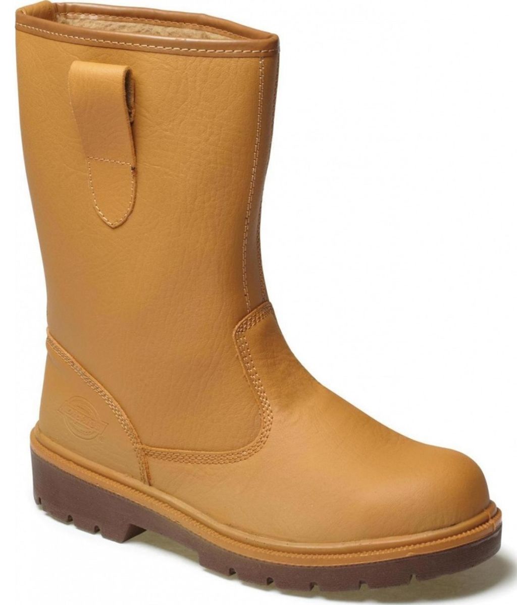 Dickies Dixon Beige Steel Toe Capped Safety Boots, UK 8, EU 42