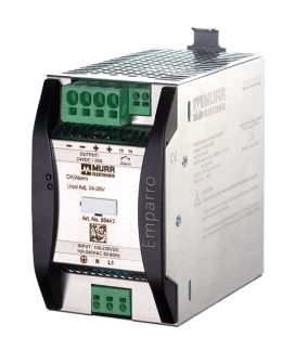 Murrelektronik Limited Emparro Switch Mode DIN Rail Power Supply 230V ac Input, 56V dc Output, 10A 480W