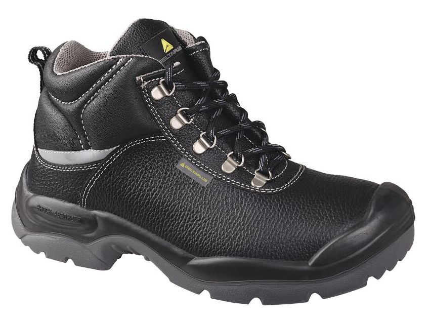 SAUL2S3NO46 Delta Plus SAULT2 S3 Black Steel Toe Capped Unisex Ankle