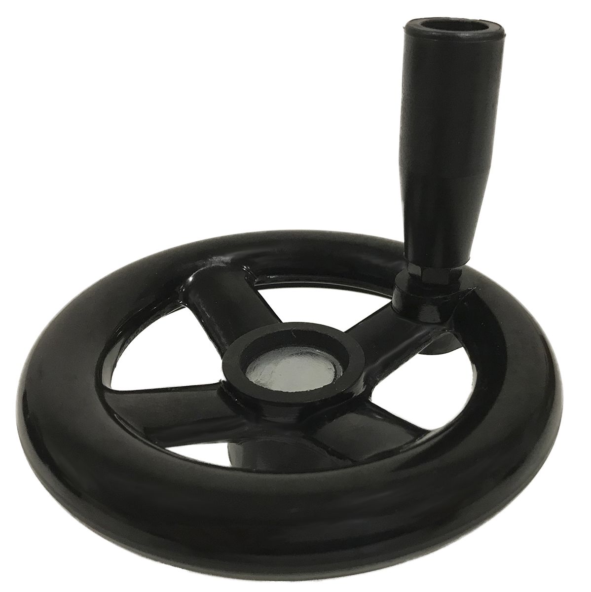 RS PRO Black Hand Wheel, 300mm diameter