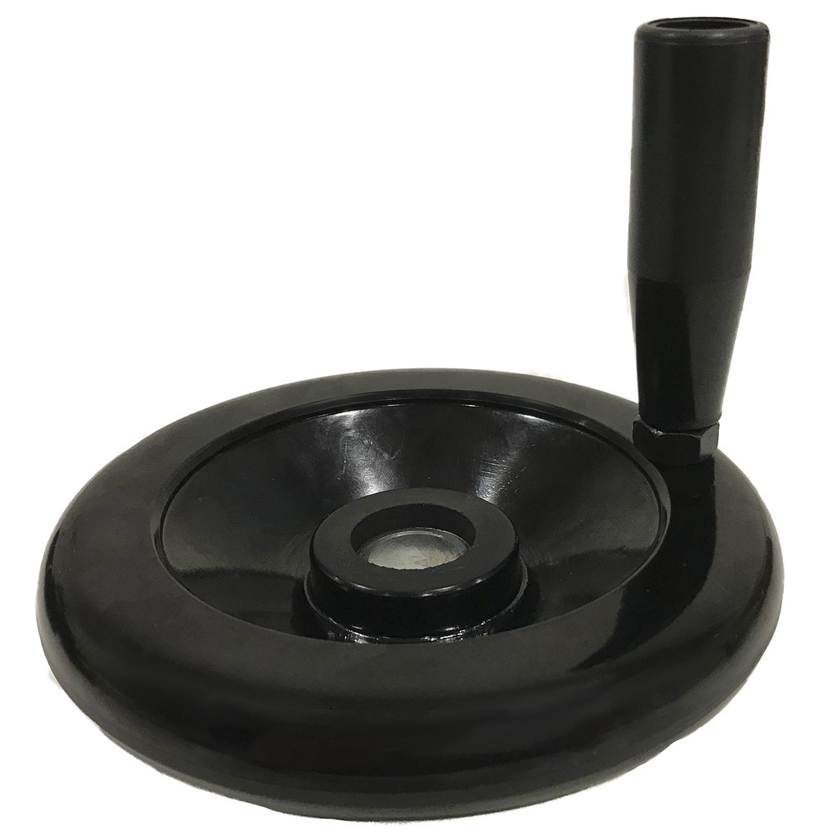 RS PRO Black Phenoplast Hand Wheel, 120mm diameter