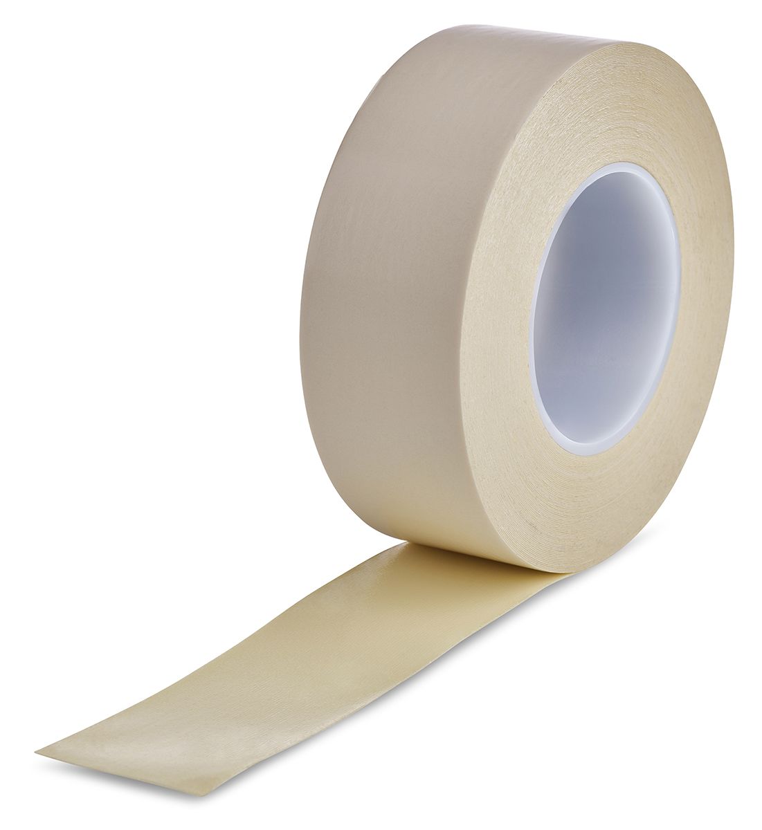 Hi-Bond White Double Sided Cloth Tape, 0.28mm Thick, 14 N/25 mm, 16 N/25 mm, 18 N/25 mm, Cloth Backing, 50mm x 25m