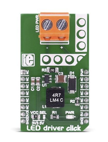 MikroElektronika LED-driver evalueringssæt MIKROE-2676