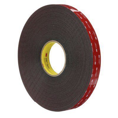 3m 5952 19mm X 33m 3m 5952f Vhb Black Foam Tape 19mm X 33m 1 1mm Thick Rs