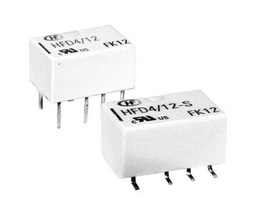 Hongfa Europe GMBH PCB Mount Latching Signal Relay, 5V dc Coil, 2A Switching Current, DPDT