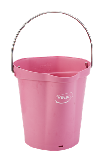6L Plastic Pink Bucket With Handle