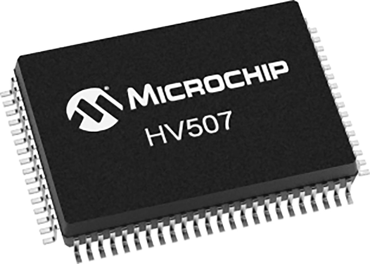 HV507PG-G 64-Bit Schieberegister CMOS Wandler seriell auf parallel 80-Pin PQFN 18